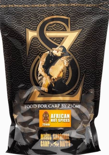 Food for Carp by Zsömi BOJLI 20 mm – AFRICAN HOT SPICES