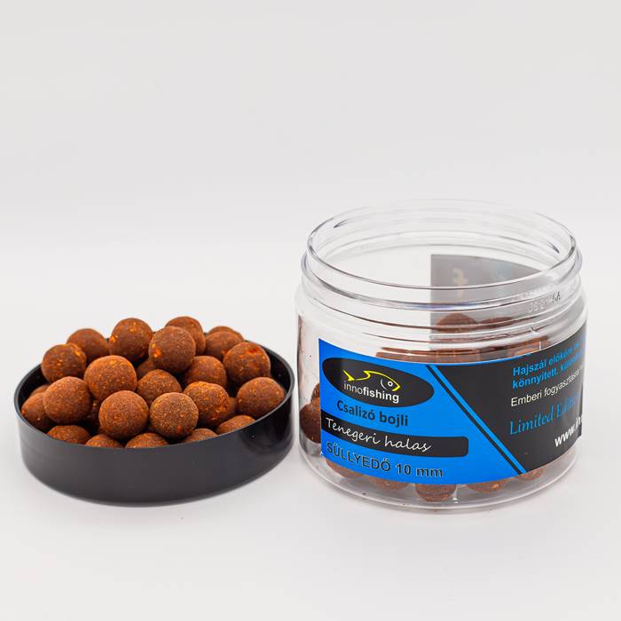 Csalizó bojli 10 mm - tengeri halas, 80g